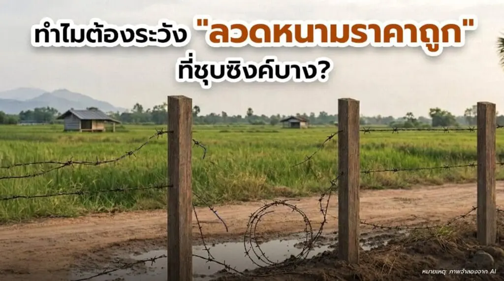 ทำไมต้องระวัง ลวดหนามราคาถูก ที่ชุบซิงค์บาง